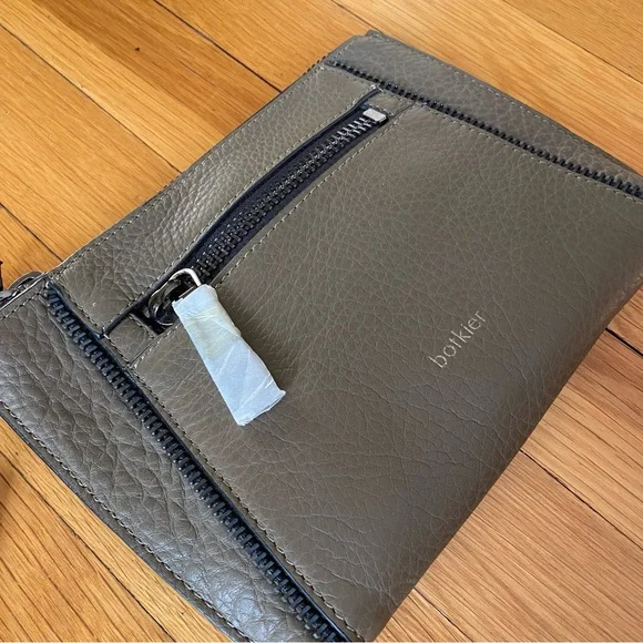 BOTKIER Soho Wristlet Bag, Olive Color, BRAND NEW, still wrapped up, never worn! - Picture 11 of 12